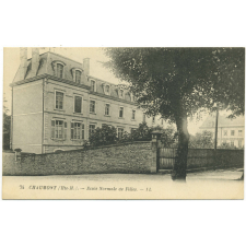 74 - Chaumont (Hte-M.) - Ecole Normale de Filles.