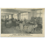 Paris - Ecole Universelle - Le bureau de poste spécial Paris 100 A, Ecole Universelle.