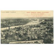 34 - Elbeuf - Vue générale - Société coopérative moderne d'Instituteurs - Hautes Nouveautés d'Elbeuf.