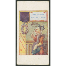 Nos décorés - Série de 12 sujets - Palmes académiques.