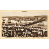 Pensionnat de Mme Tardy-Caperoni Officier d'Académie à Gannat (Allier) - Témoignage de satisfaction Mérité par Mlle Marie Morand - Bordeaux Vue générale de la rade prise de la Tour St-Michel.