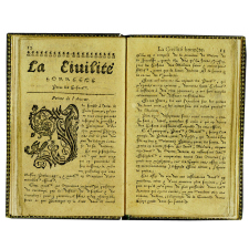 La Civilité honneste. En laquelle est mise la manière d'apprendre à bien lire, prononcer & écrire, & mise en meilleur ordre qu'auparavant.