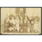 Photo de classe à Domfront. 