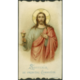 Image religieuse. Souvenir de première communion.