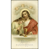 Image religieuse. Souvenir de première communion.