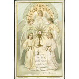 Image religieuse. Jésus est là prêt à nous combler de ses grâces et de ses faveurs.