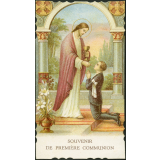 Image religieuse. Souvenir de Première Communion.