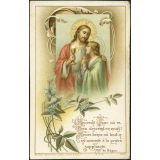 Image religieuse. Heureux jour où Dieu descend en nous ! .