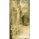 Image religieuse. Seigneur, faites que mon âme soit digne de vous recevoir.