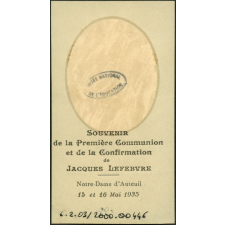 Image religieuse. Que la Sainte Allégresse de la paix, de la confiance et de l'amour, remplisse votre âme.