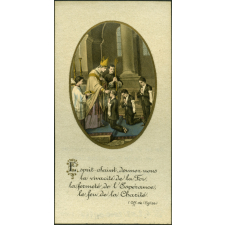 Image religieuse. Esprit-Saint, donnez-nous la vivacité de la Foi, la fermeté de l'espérance, le feu de la Charité.