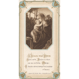 Carte. Souvenir de mariage. 