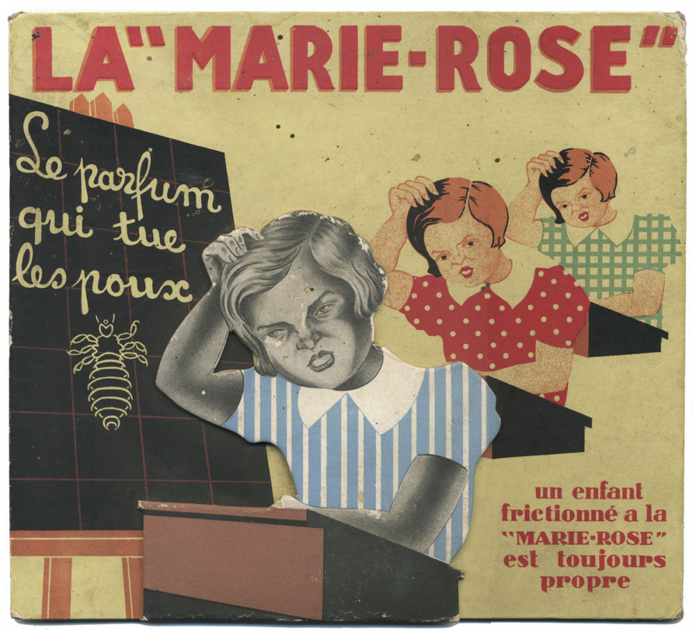 La Marie-Rose. Le parfum qui tue les poux.