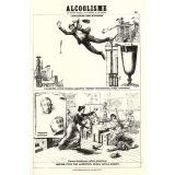 Tableau mural. L'alcoolisme. N°28.