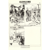 Tableau mural. L'alcoolisme. N°32.