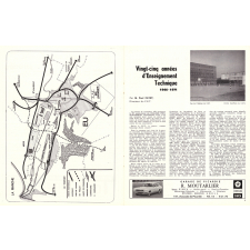 Eu 1971 - Vingt-cinq années d'Enseignement Technique 1946-1971.