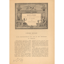 L'Ecole Boulle. Ecole professionnelle des arts et des industries du mobilier.