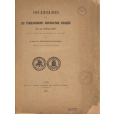 Recherches sur les établissements d'instruction publique et la population dans l'ancien diocèse de Rouen.