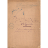 Notice historique et Organisation pédagogique de l'Ecole publique de Garçons de Philippeville.