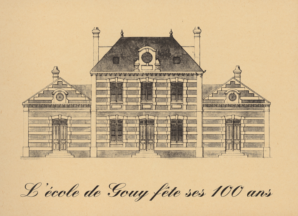 L'école de Gouy fête ses 100 ans.