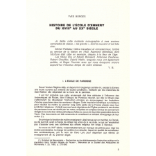 Histoire de l'Ecole d'Ennery du XVIIIe au XXe siècle.