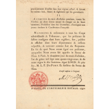 Loi relative à tous les corps et établissemens d'instruction et éducation publiques.