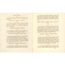Loi qui règle le mode d'avancement des élèves et des officiers attachés au corps du génie.