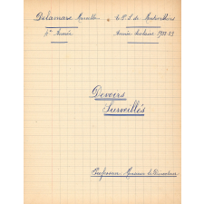 Devoirs surveillés