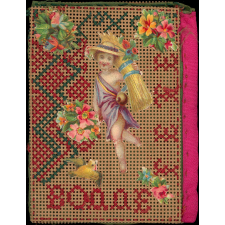 Travail de couture. Petite trousse à aiguilles. 