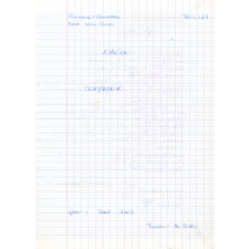 English copybook