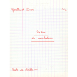 Cahier de vocabulaire
