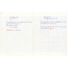 Cahier de leçons