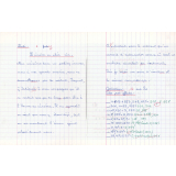 Cahier d'exercices