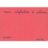 Mon alphabet à colorier