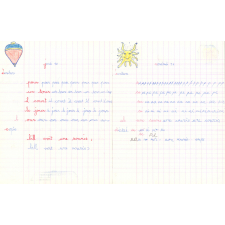 Cahier du jour