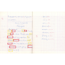 Cahier du jour