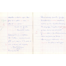 Cahier du jour