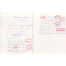 Cahier du jour