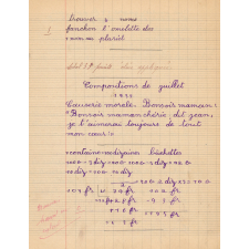 Cahier Spécial de Devoirs Mensuels ou de Compositions. Cours Elémentaire