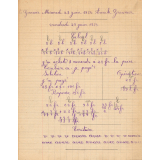 Cahiers de devoirs. Année scolaire 1933-1934