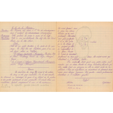 Cahier d'étude. Année scolaire 1936-1937