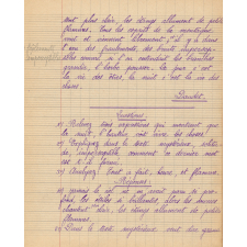Cahier d'étude. Année scolaire 1936-1937