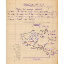 Cahier d'étude. Année scolaire 1936-1937