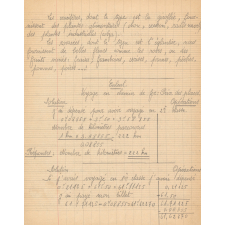 Cahier d'étude. Année scolaire 1936-1937