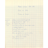 Cahier de Français
