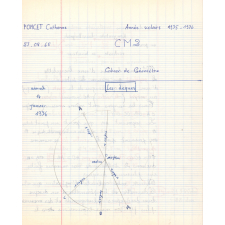 Cahier de géométrie