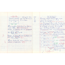 Cahier de géométrie
