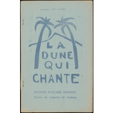 Journal scolaire Freinet. La dune qui chante. N°4, janvier, [1952]. 