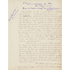 Etat de l'enseignement secondaire d'après la grande enquête parlementaire faite en 1899.