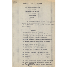 Rapport de M. Lebettre, Inspecteur d'Académie, sur le fonctionnement de l'Enseignement Secondaire public et libre dans l'académie de Bordeaux.